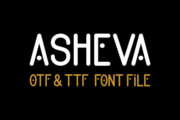 Asheva Font Review for Modern Maker Branding
