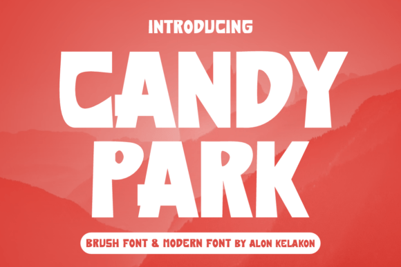 Candy Park Font Review for Editorial Design