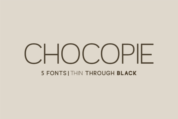 Chocopie Font Review for Editorial Branding