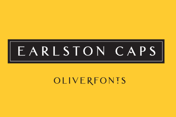 Earlson Caps Font for Elegant Handmade Product Design