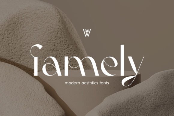 Famely Font: Elegant Typography for Editorial Design
