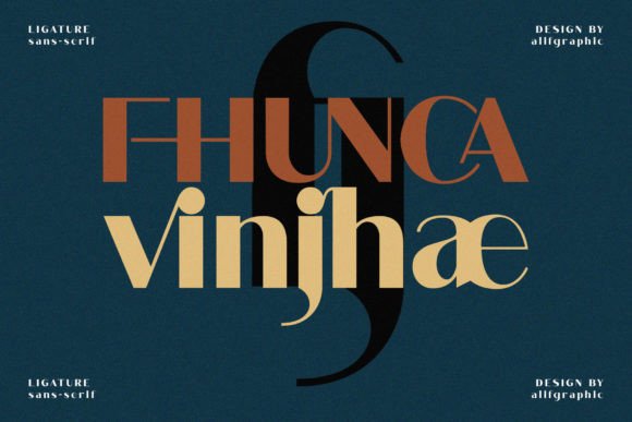 Fhunca Vinjhae Font Review for Modern Campaign Design