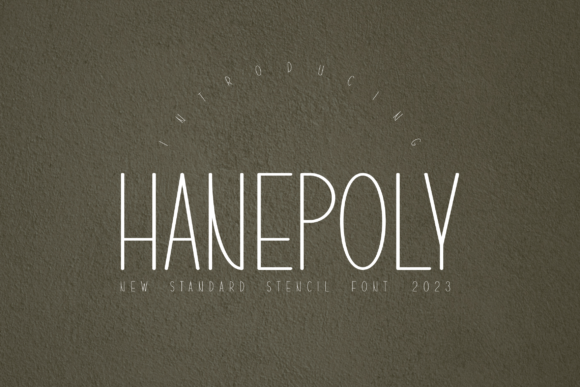 Hanepoly Font: Elegant Serif Style for Handmade Products
