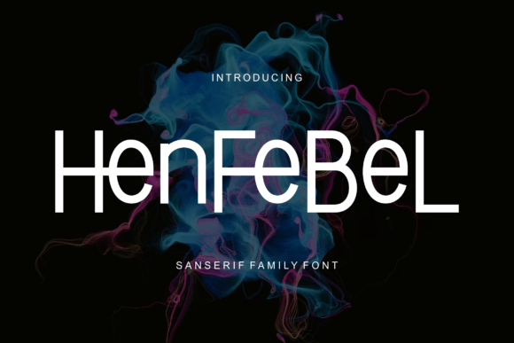 Henfebel Font Review for Handmade Labels and Branding