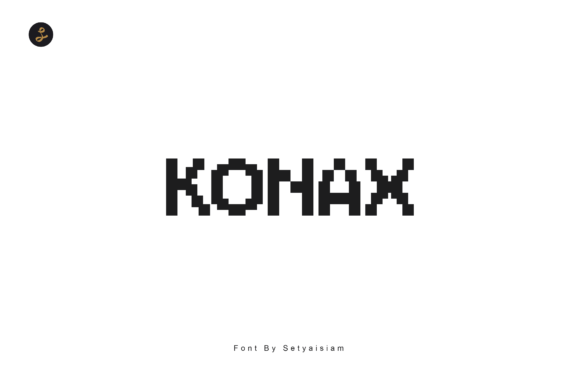 Konax Font Review: Pixel Sans Serif for Brand Identity