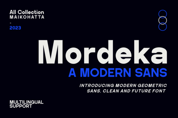 Mordeka Font: Bold Serif Typography for Campaigns