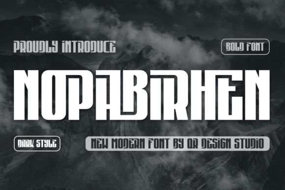Nopabirhen Font: Bold Sans Serif for Branding