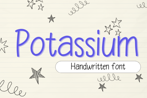 Potassium Font: A Handwritten Typeface for Campaigns