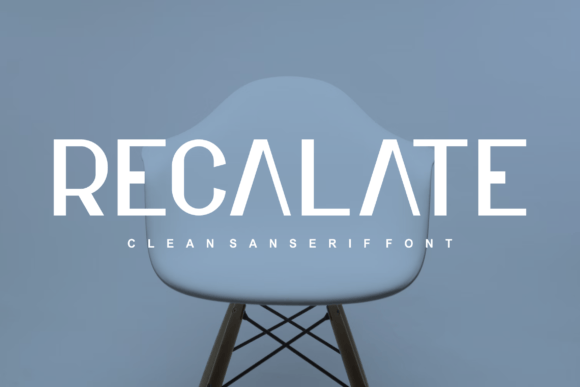 Recalate Font Review: Bold Display Type for Web Design
