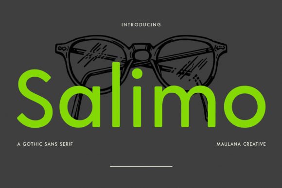 Salimo Font Review: Modern Gothic Sans for Campaigns