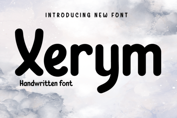 Xerym Font: Authentic Handwriting Style for Small Business Branding