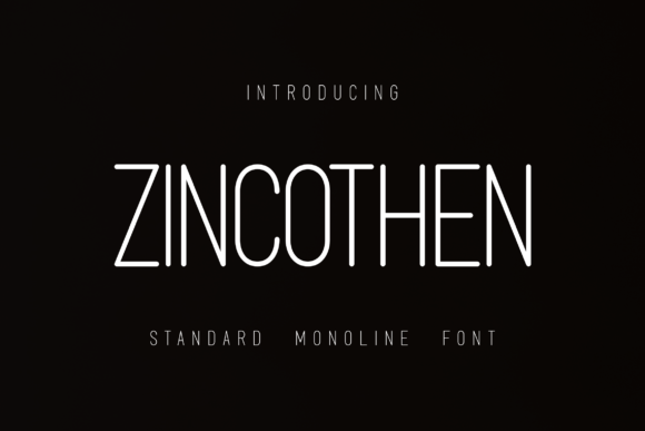 Zincothen Font: High-Length Sans Serif for Digital Branding